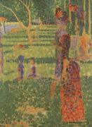 Georges Seurat Couple Spain oil painting artist
